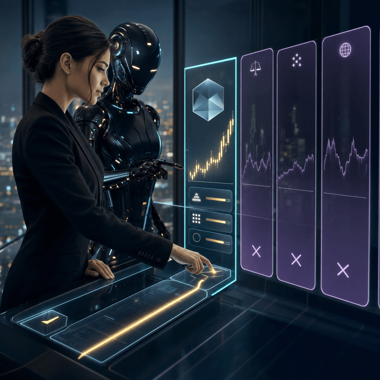 Buy a stock with TaskFence-controlled Ai autonomy