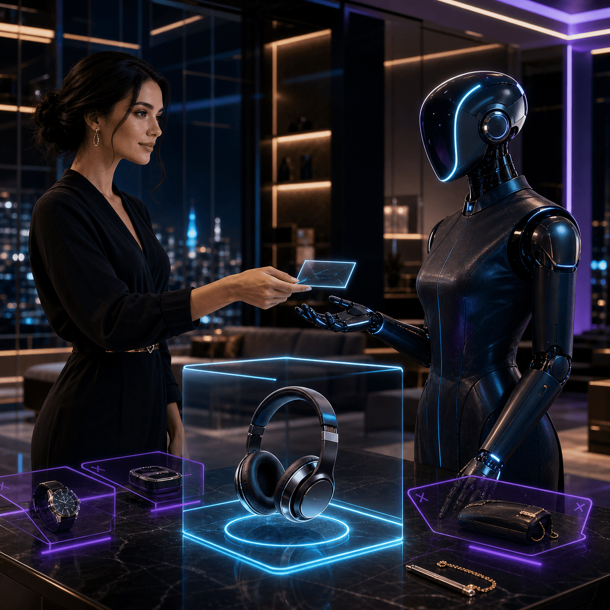 Buy an item with TaskFence-controlled Ai autonomy